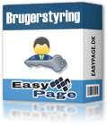 EasyPage Brugerstyring